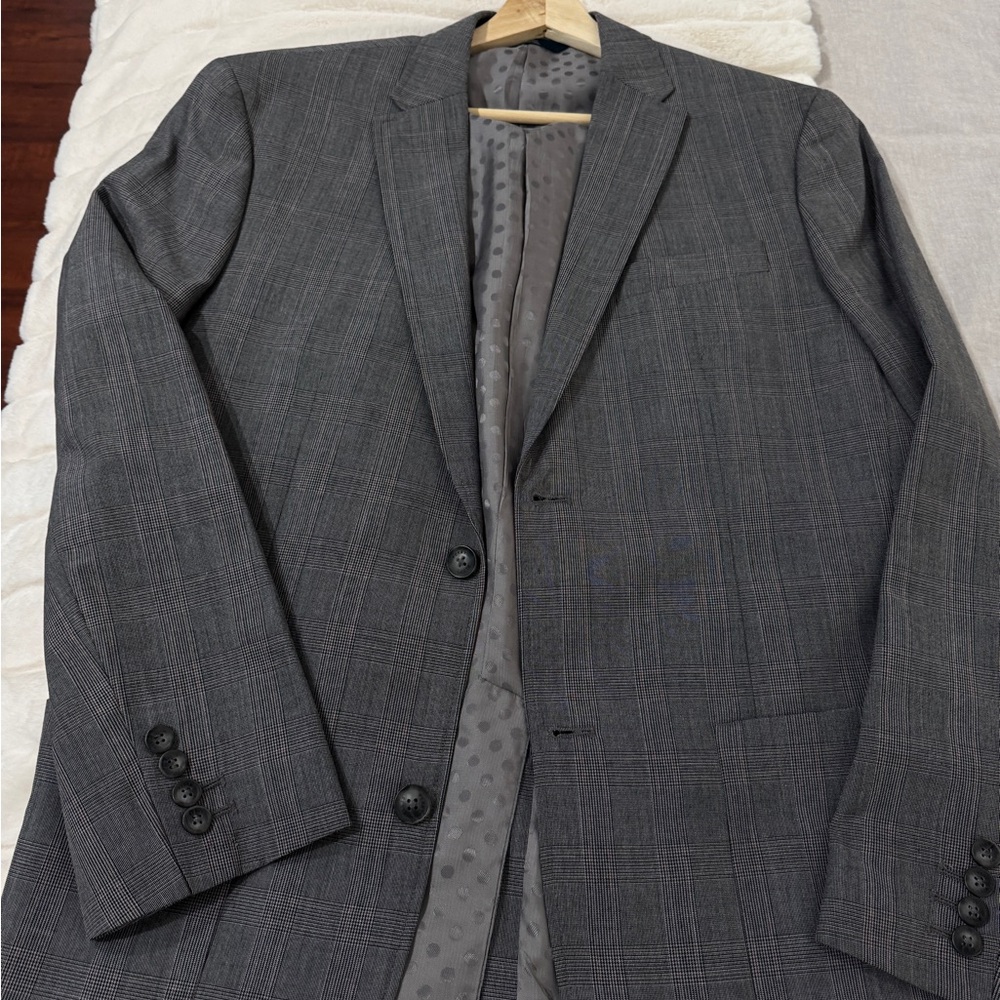 Perry Ellis Gray Sport Coat Modern Fit
